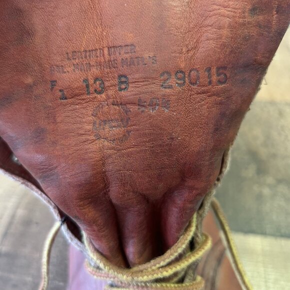 Red Wing 404 Moc Toe Supersole Work Boots Mens 13 B - Picture 5 of 12